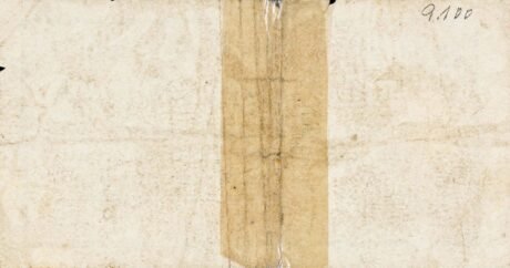 Реверс банкноты 50 centymów Oria (Hiszpania)