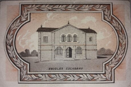 Реверс банкноты 1 песета Кардона (Испания) 1937 года