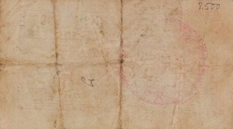 Реверс банкноты 50 Centimo Masquefa (Hiszpania) 1937