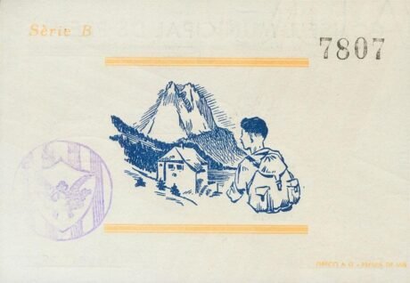 Реверс банкноты Nagroda 50 centymów (Hiszpania) 1937