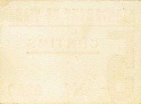 Реверс банкноты 5 сантимов Тиана (Испания)