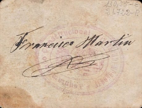 Реверс банкноты 50 centymów Albondon (Hiszpania)