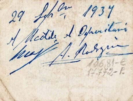 Rewers banknotu 25 centymów Albuñol (Hiszpania) 1937