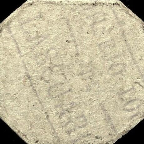 Реверс банкноты 50 сантимов Ласкуарре (Испания)