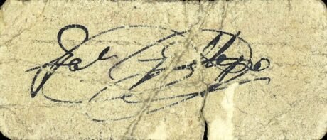 Реверс банкноты 1 песета Фрайлес (Испания)