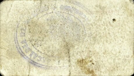 Реверс банкноты 50 сантимов Ногеронес де Алькаудете (Испания)