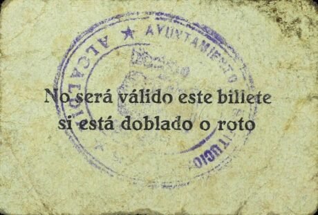 Реверс банкноты 10 centimo rus (Hiszpania)