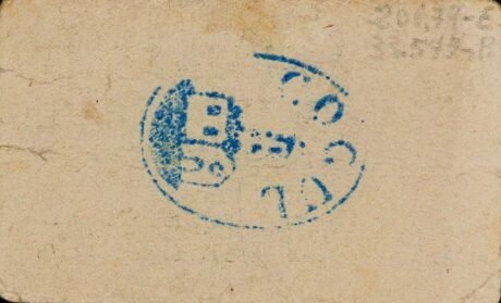 Rewers banknotu 50 centymów Cogul (Hiszpania)