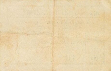 Rewers banknotu 1 peseta Plana de Riucorp (Hiszpania) 1937