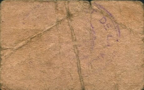 Реверс банкноты 50 сентимопонтов (Испания)