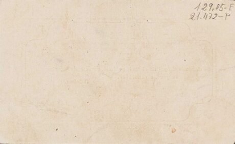 Реверс банкноты 50 сантимов Пучверт (Испания) 1937 года