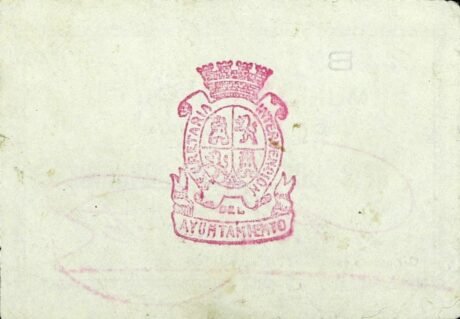 Реверс банкноты 50 centimes Uléa (Hiszpania)