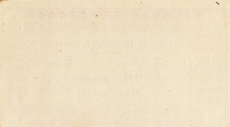 Реверс банкноты 1 песета Тус (Испания) 1937 года