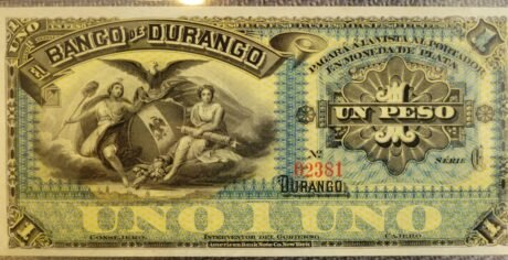 Аверс банкноты 1 песо 