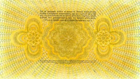 Реверс банкноты 1 gulden (Holandia) 1920