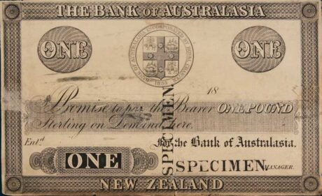 Аверс банкноты 1 фунт 