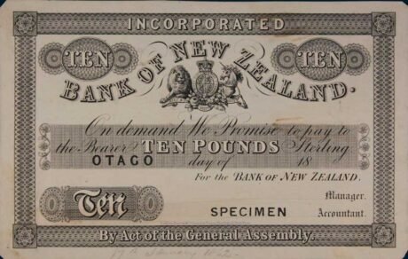 Аверс банкноты 10 фунтов 