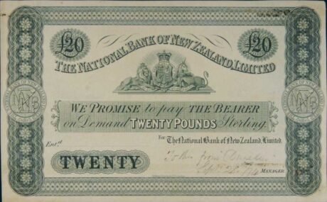 Аверс банкноты 20 фунтов 