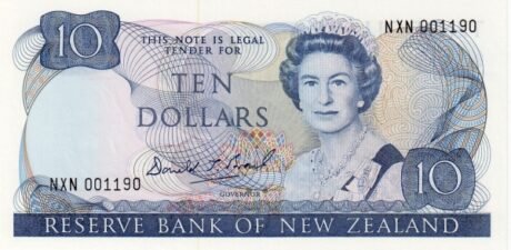 Аверс банкноты 10 долларов 