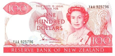 Аверс банкноты 100 долларов 