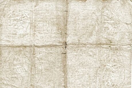 Реверс банкноты 1/5 специедалер (Норвегия) 1822 года