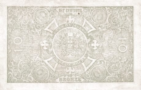 Реверс банкноты 10 сентаво 