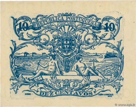 Реверс банкноты 10 сентаво 
