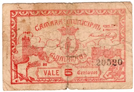 Аверс банкноты 5 сентаво 