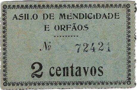 Аверс банкноты 2 сентаво 