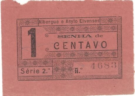 Аверс банкноты 1 centavo „Albergues y Aslo Elfenses” (Portugalia)