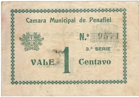 Аверс банкноты 1 сентаво 