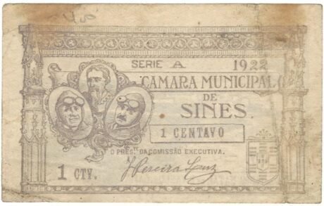 Аверс банкноты 1 сентаво 