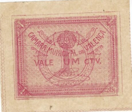 Аверс банкноты 1 сентаво 