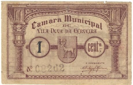 Аверс банкноты 1 сентаво 