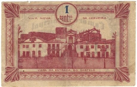 Реверс банкноты 1 сентаво 