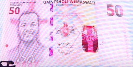 Повідомляється, що нова пам'ятна банкнота Есватині номіналом 50 лілангенів (B106a) випущена 10 травня 2024 р.