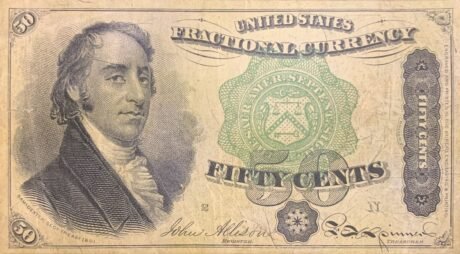 Аверс банкноты 50 центов 