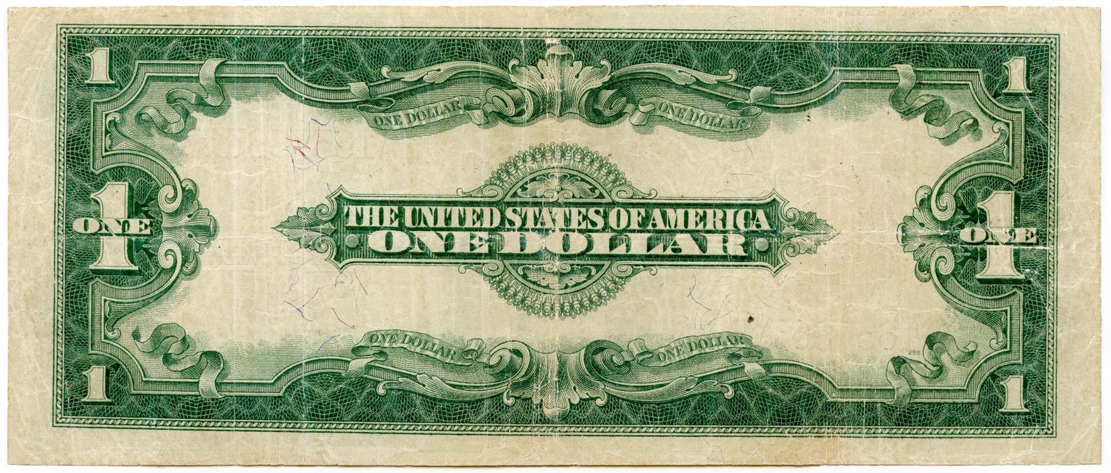 Реверс банкноты 1 доллар United States Note (Соединенные Штаты Америки) 1923 года