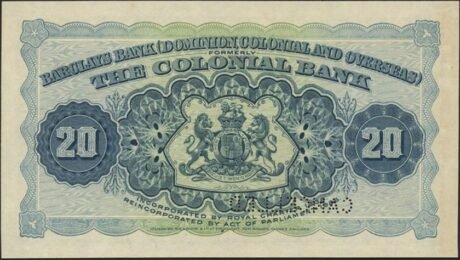 Реверс банкноты 20 долларов 