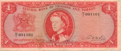 Аверс банкноты 1 доллар 