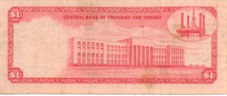 Реверс банкноты 1 доллар 