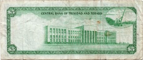 Реверс банкноты 5 долларов 