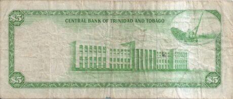 Реверс банкноты 5 долларов 