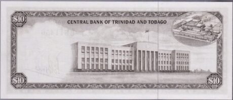 Реверс банкноты 10 долларов 