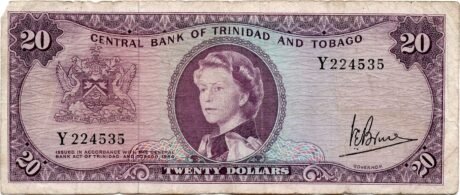 Аверс банкноты 20 долларов 