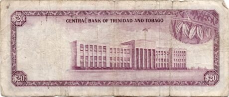 Реверс банкноты 20 долларов 