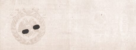 Реверс банкноты 10000 rubli „Doński Rząd Wojskowy Kozaków” (Rosja) 1919