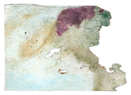 Реверс банкноты 120 центов (Уругвай) 1858 года