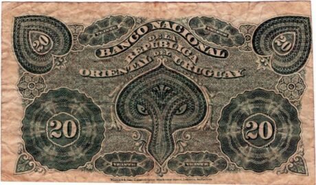 Реверс банкноты 20 центов 