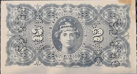 Реверс банкноты 2 песо 